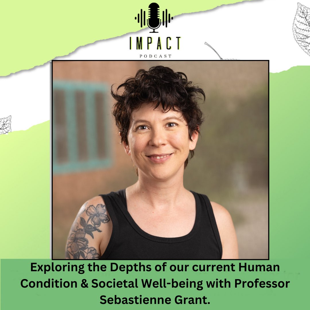 theimpactcast's tweet photo. Top interview this year!
 
Listen here: https://t.co/6NUcrLy6T5

#Prescottedu #sebastiennegrant #psychology #globalwarminganxiety #climatechangeanxiety #mindfullness #heartandintellect #listentoyourheart #burnout #burnoutanxiety #compassion 
#challengesofclimatechange https://t.co/nV6Evngq8j