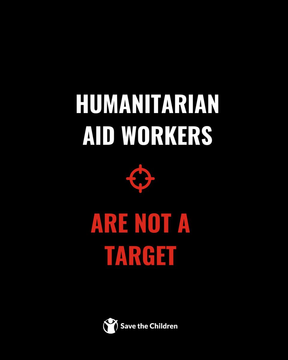 It is an unspeakable tragedy that @WCKitchen staff, like so many other aid workers, have lost their lives while saving others. The work of humanitarians in #Gaza is vital and protected under international humanitarian law. The pattern of attacks on aid workers is an outrage.