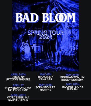 We have some really great shows this spring. I’m sure you can’t believe it. But you should, we made a whole admat and everything.