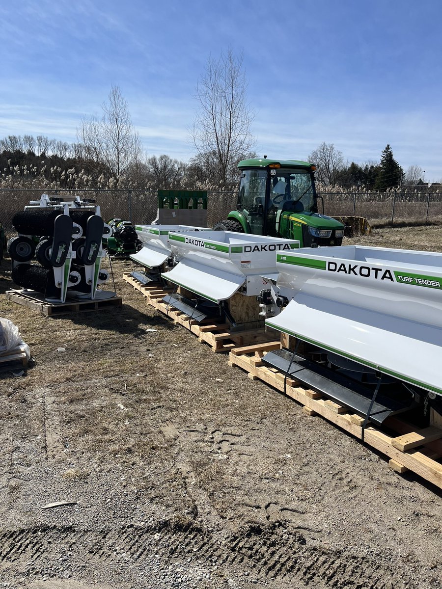 Who’s ready for top dressing season!