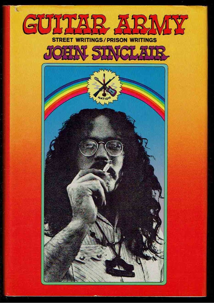 RIP to John Sinclair: MC5 manager, prison writer, free jazz lover, drug legalization pioneer, winning SCOTUS litigant against warrantless surveillance, founder of the anti-racist White Panther Party at Huey Newton's behest, and all-around Detroit legend detroitnews.com/story/entertai…