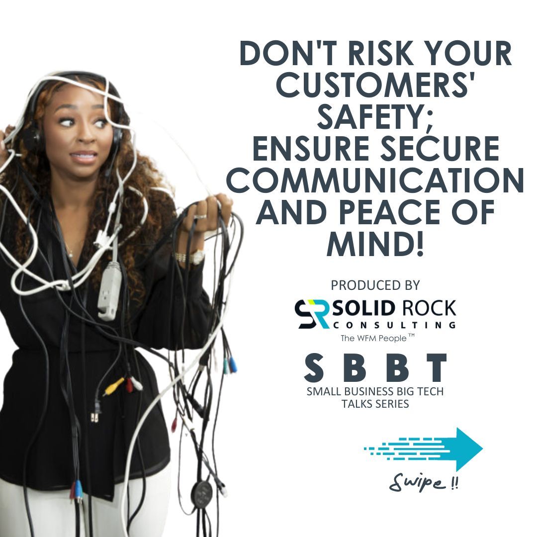 Protecting your customers' privacy is non-negotiable. 🛡️ Did you know that customer conversation privacy is crucial? Don't take risks with their safety and trust. Prioritize privacy at every turn. Book your discovery call now!
#SolidRockConsulting #workforcemanagement