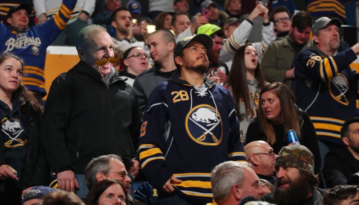 SneakyJoeSports's tweet photo. Someone in the crowd has been boo’ing Jeff Skinner all night every time he touches the puck, just can’t figure out who https://t.co/tyxY2BtukG