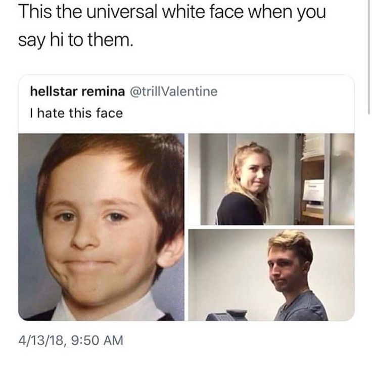 hazardiaz__'s tweet photo. BREAKING NEWS‼️📢 THE TWO PEOPLE FROM THE WHITE PEOPLE FACE MEME HAVE GOTTEN MARRIED📢‼️ https://t.co/26rWOKMbfh