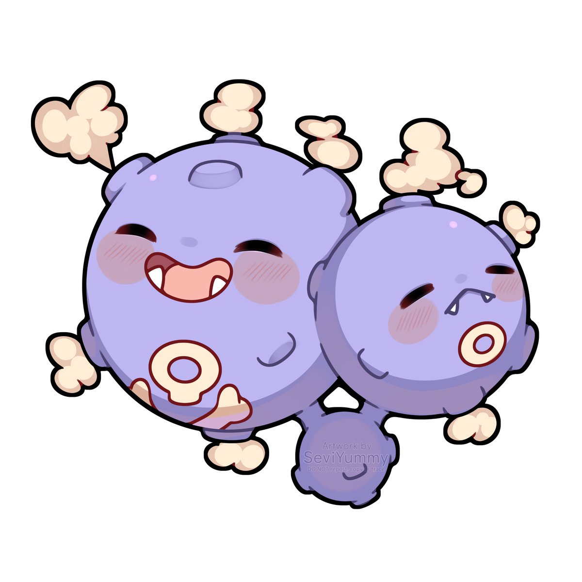 Chibi Weezing 💜