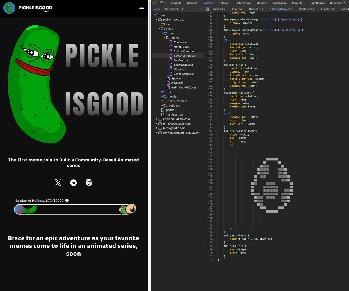 DING DING PICKLES🛎️🥒

No winner for our last challenge, unfortunately no one has been able to find the Easter Egg. 
But don't worry, we will make other challenges to make you win more SOL 😎

Here was the egg 👇
