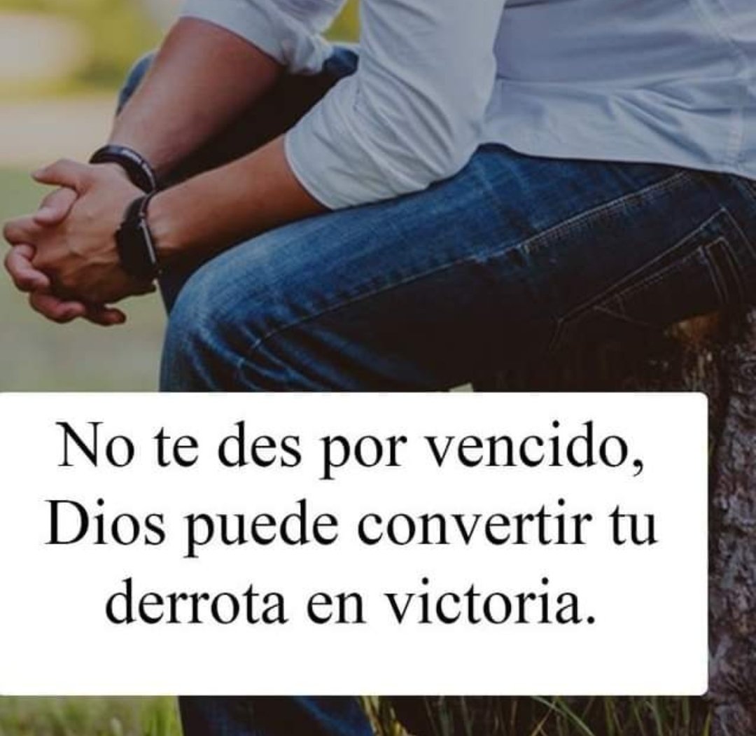 Dios tiene tu victoria, no te desanimes. #notasdeDios