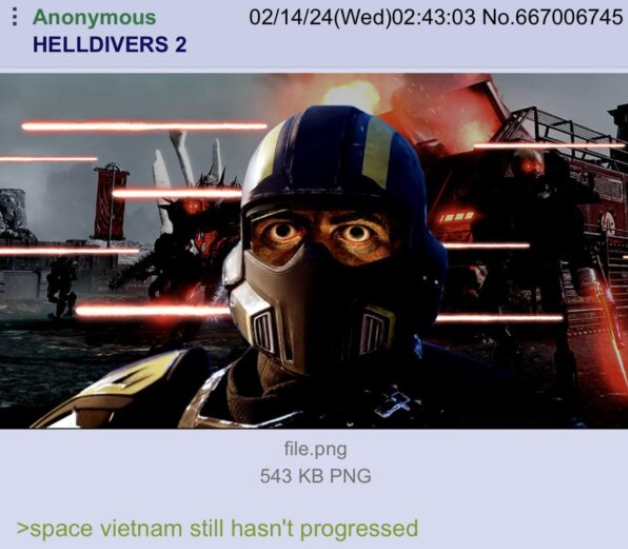 pra não perder o costume terça feita dia de live de boazin...

e hoje é dia de helldivers!!!! 

só lembrando que é no youtube ! --->> youtube.com/live/HTYB5hllA…