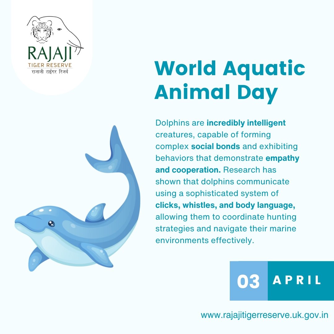 #WorldAquaticAnimalDay #rajajitigerreserve