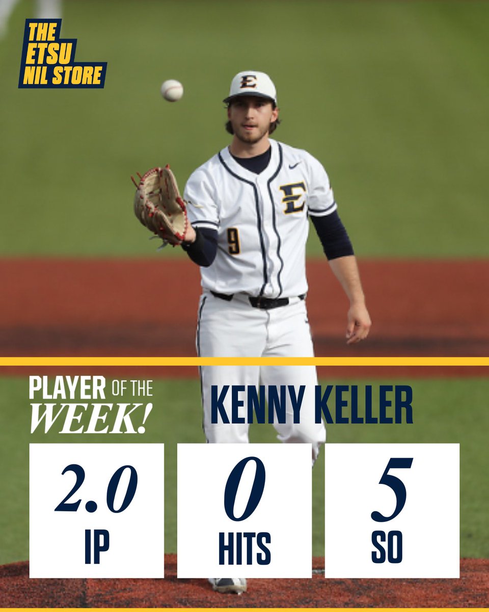 Quick, but effective work from Kenny “K-9” Keller!🤟🏼‼️🏴‍☠️
<a href="/kenny_keller5/">Kenny Keller</a> 
<a href="/ETSU_Baseball/">ETSU Baseball</a>