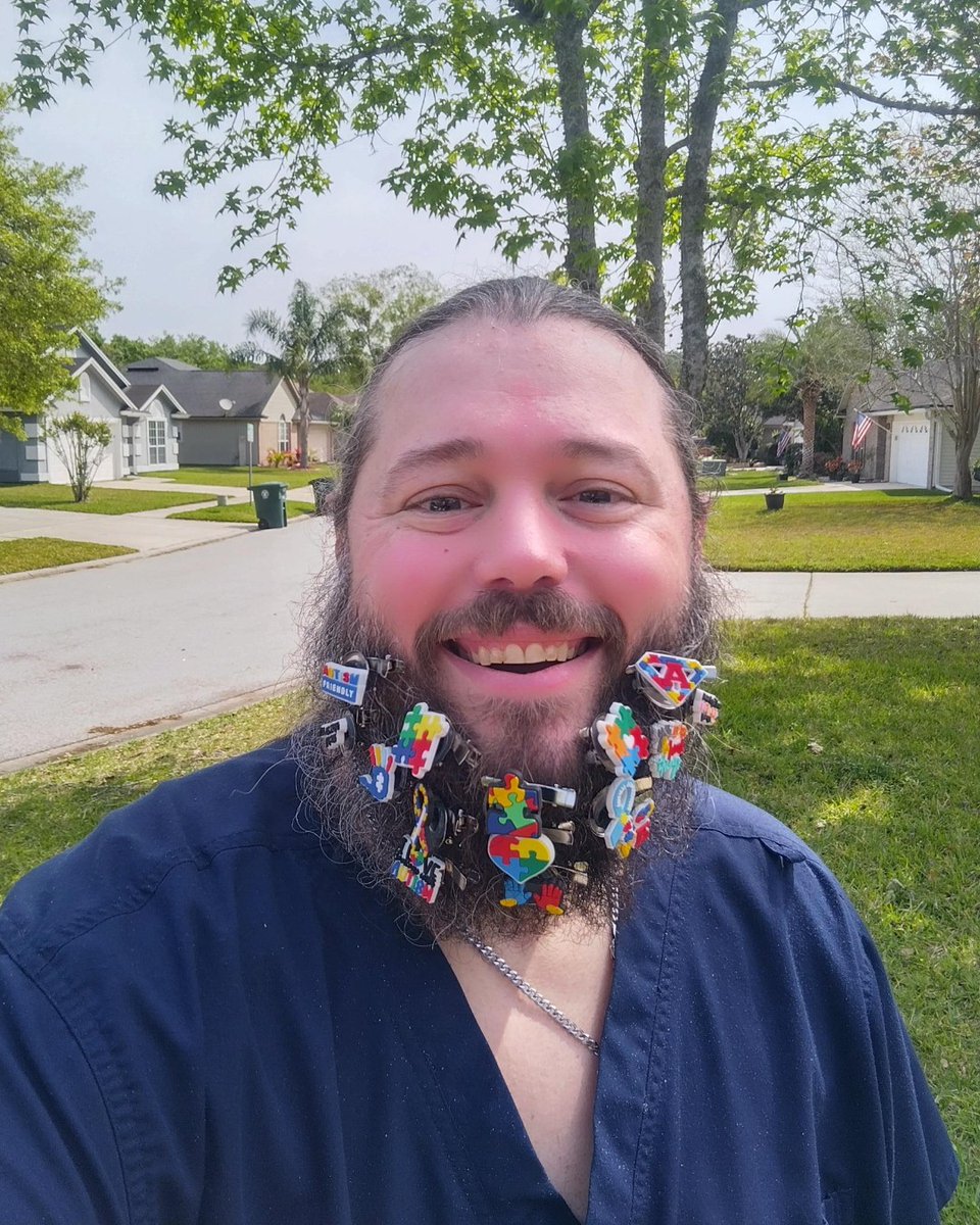 Today is #WorldAutismDay & #JingleBeardJared is all geared up for #NationalAutismAcceptanceMonth! We stand alongside the autism community to increase our understanding, acceptance & appreciation in the pursuit of a better world for those with autism. ❤️💙💛