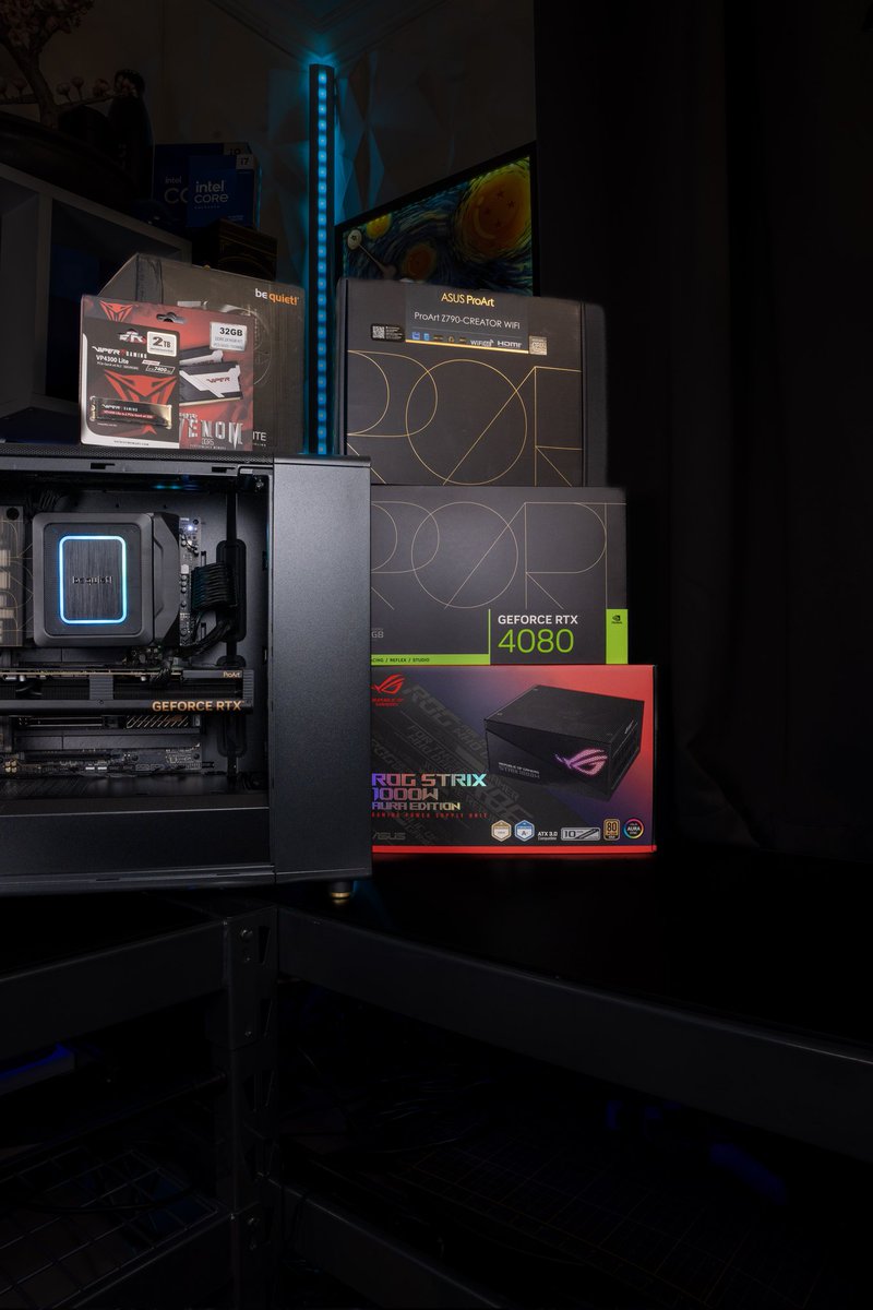 We had the chance to get some goodies from Asus
 to fill the the North Fractal case 🤓 

#asus  #pcbuild #gamers #pcmodding #pcsetup #pc  #pcmasterrace #gamingpc #pcgaming  #pcmr #bequiet #custompc #braintechpc #gaming  #pc #gamer  #proart