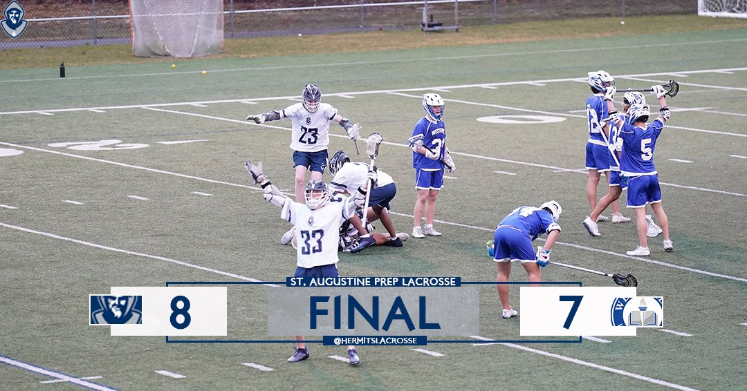 #8 @HermitsLacrosse opens the season with an overtime win over #14 Westfield