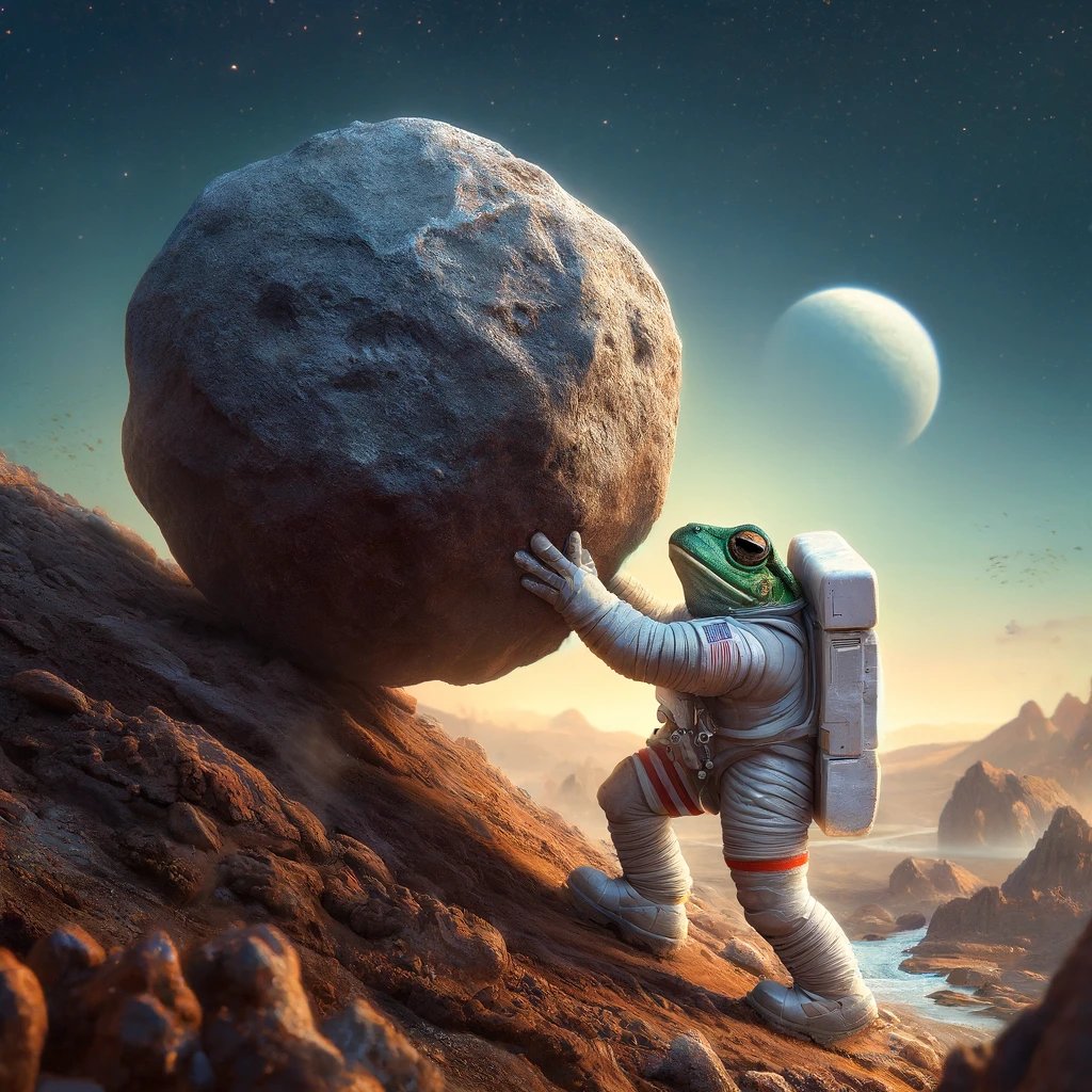 TheMoonForg's tweet image. $mforg is web3 sisyphus but he's still locked in. job isn't finished 🌑🐸

help the moon forg send it:
pump.fun/9NevXobqyCjRzo…

#mforg #SolanaMemecoin #memecoin