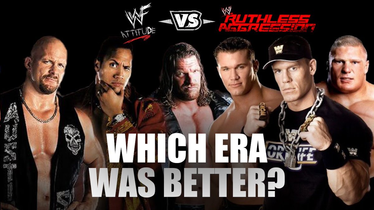 Time to debate... Which era was better - Attitude or Ruthless Aggression?