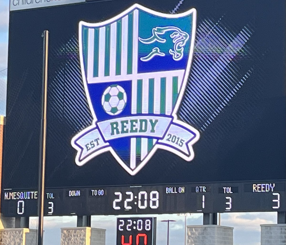 2 Goals in :15 sec for @ReedyGsoccer in their Regional Qtrs Matchup vs N.Mesquite to take 3-0 lead! Roar Lions Roar! @ReedyLions #RHSRoar #TakePrideInThePRIDE