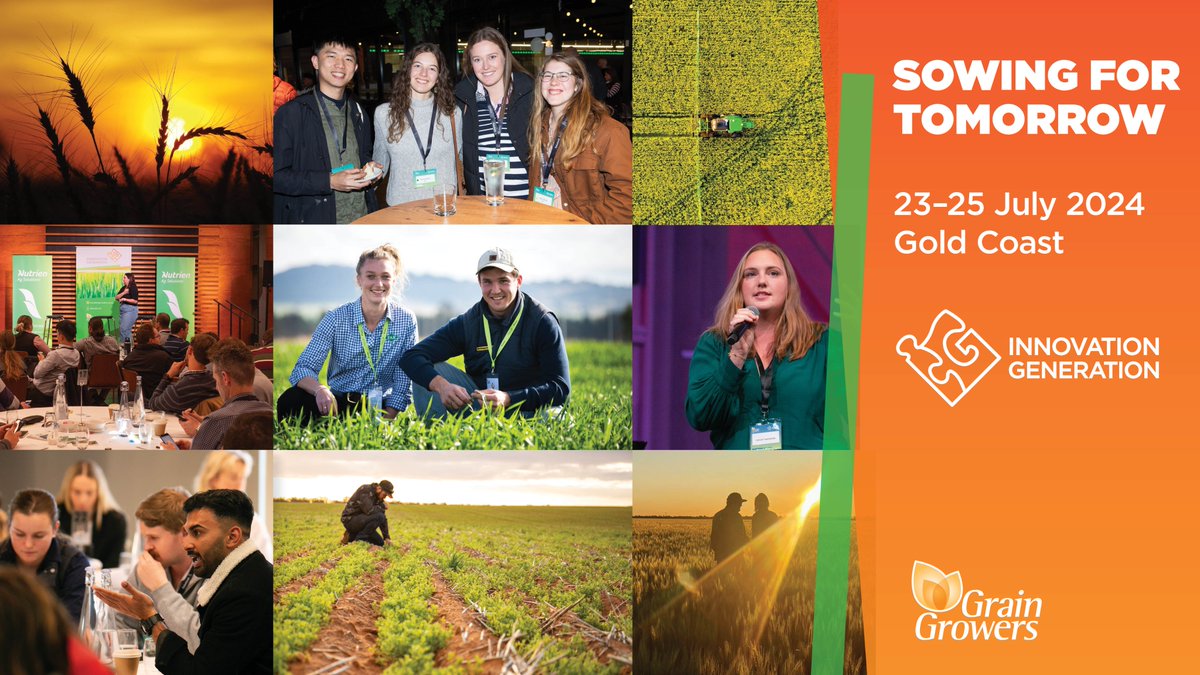 🎉 TIX AND PROGRAM OUT NOW🎉 Calling all young growers, ag professionals and students! 📢 Early bird tickets are now on sale for Innovation Generation 2024 at Crowne Plaza Surfer's Paradise on the Gold Coast 23-25 July! Now in its 17th year, Innovation Generation is a…