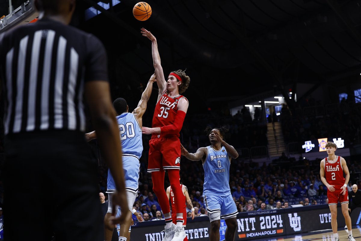 2H | 10:39 🔴- 58 🔵- 63 @colebajema22 and @ballerbranden35 leading the Utes with 14 and 12, respectively