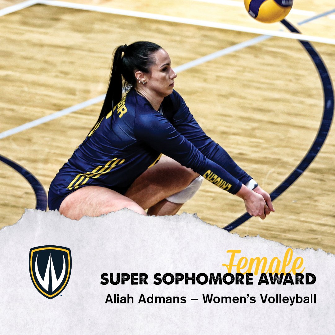 Your Super Sophomore award winners are Aliah Admans (🏐), Harley Martin (🏃‍♀️) & Weagbe Mombo (🏈🏃‍♂️)!! #EveningOfExcellence #LancerFamily 💙💛