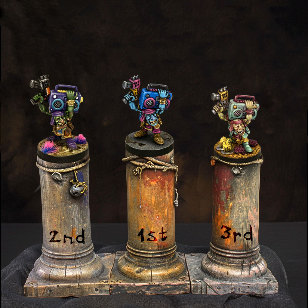 The results of the 2024 Badger Games Adepticon Painting Contest are in. Check out all the entries at our Facebook page. facebook.com/BadgerGamesLLC #Adepticon #wargaming #miniaturepainting