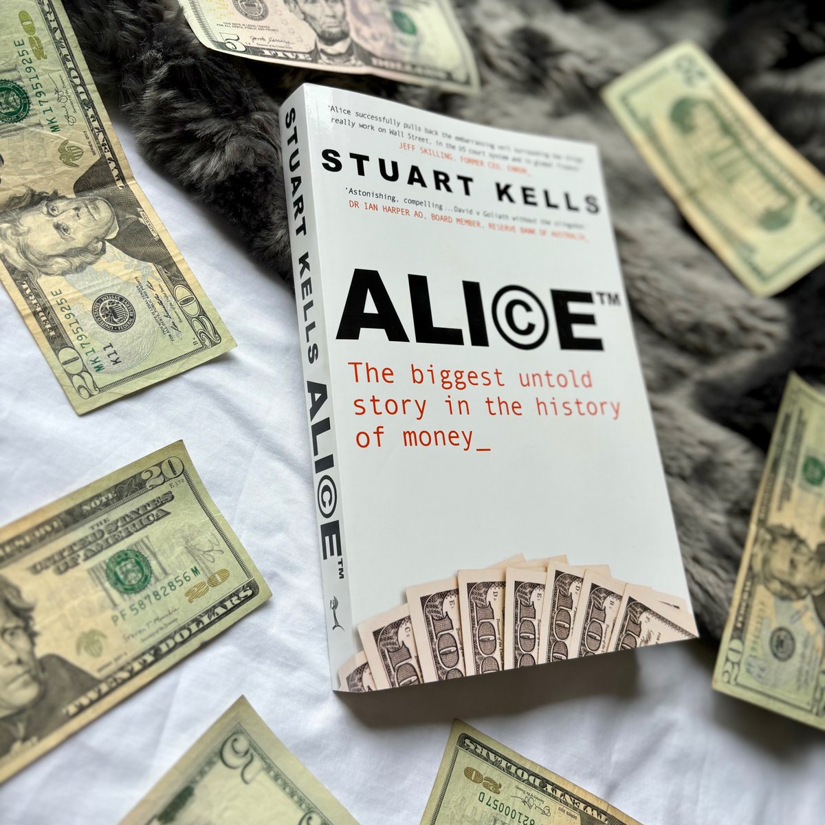 Uncover the biggest untold story in the history of money. Buy Alice™️ by @StuartKells now, found at all good bookstores and online.
