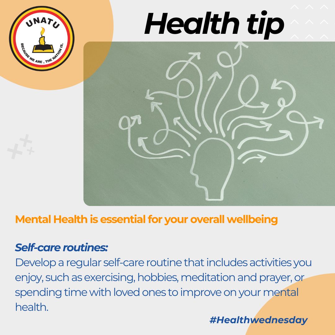 Health Tip Wednesday Teachers play a vital role in shaping the lives of students, but it's also important for them to prioritise their own mental health and well-being. Read today's health tip on self-care.