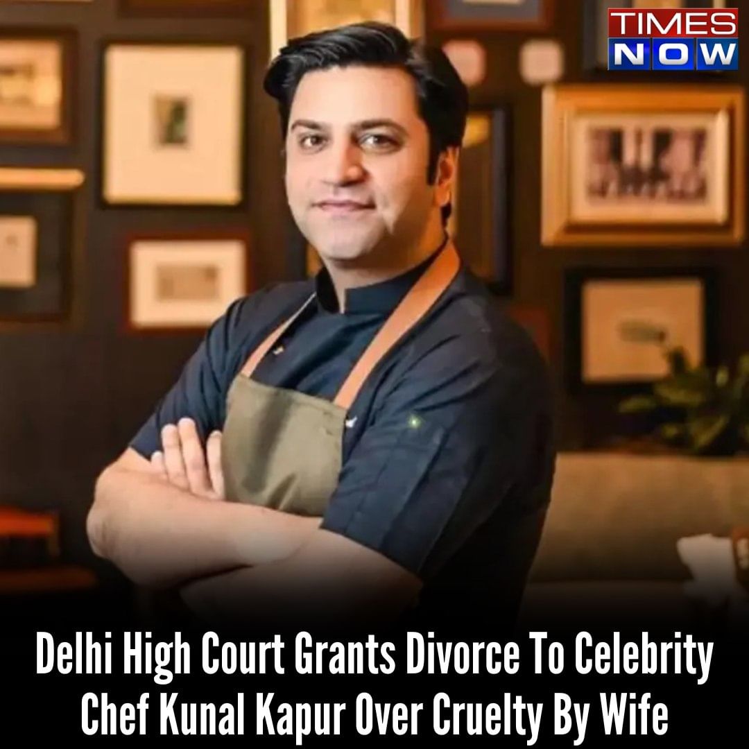 Delhi High Court Grants Divorce To Celebrity Chef #KunalKapur Over Cruelty By Wife

timesnownews.com/india/delhi-hi…