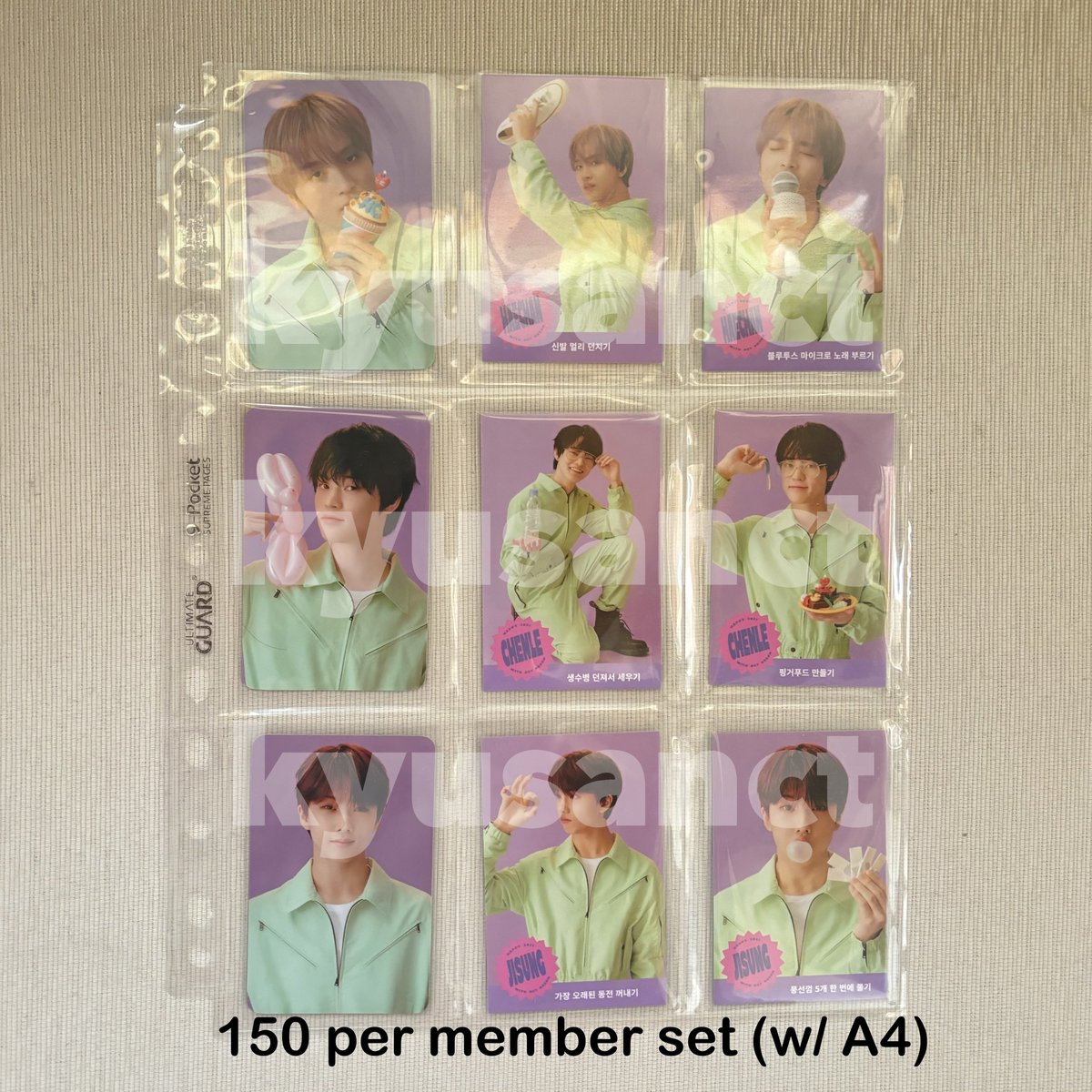 kyusanct's tweet photo. wts lfb ph

NCT Dream Seasons Greetings 2021

(+25 pf if with A4)
(must buy worth >100)

mark renjun jeno haechan jaemin chenle jisung https://t.co/LBcqLvfIDa