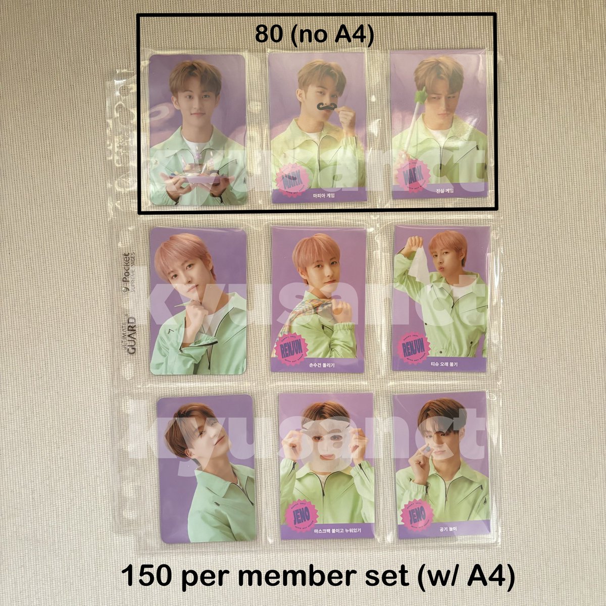 kyusanct's tweet photo. wts lfb ph

NCT Dream Seasons Greetings 2021

(+25 pf if with A4)
(must buy worth >100)

mark renjun jeno haechan jaemin chenle jisung https://t.co/LBcqLvfIDa
