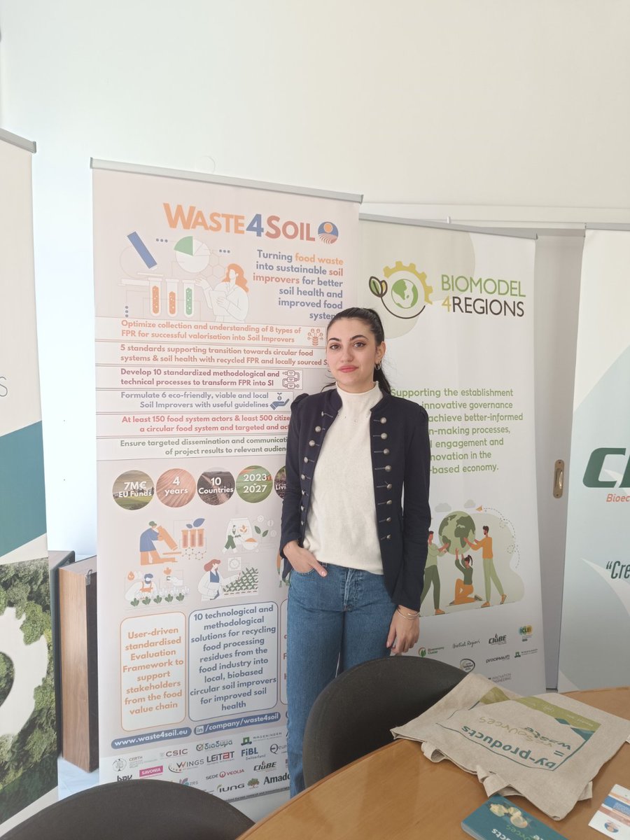 📌Our partner @Cluster_CluBE has organised the 1st #Bioeconomy Festival in Kozani 🇬🇷 entitled: 'BioChange Fest Kozani #Viewer_or_Changemaker on 13 March 2024, in cooperation with the TEI of Western Macedonia and Go Alive, where @Waste4Soil were present.