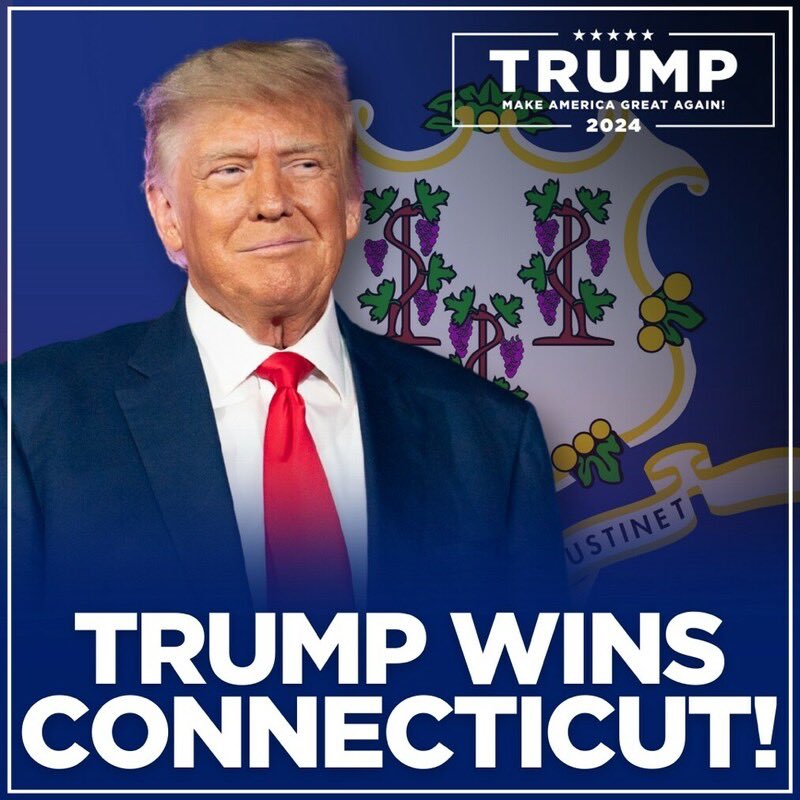 THANK YOU CONNECTICUT—MAGA! DonaldJTrump.com