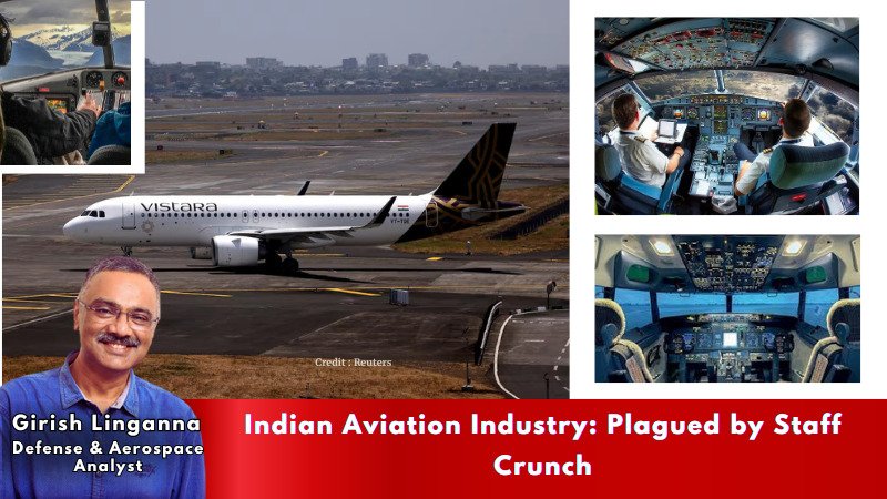 India's booming aviation sector faces a pilot shortage crisis. Airlines are struggling to staff expanding fleets, leading to cancellations and delays.  #Aviation #India #PilotShortage #Airlines

Indian Aviation Industry : Plagued by Staff Crunch | udayavani -…