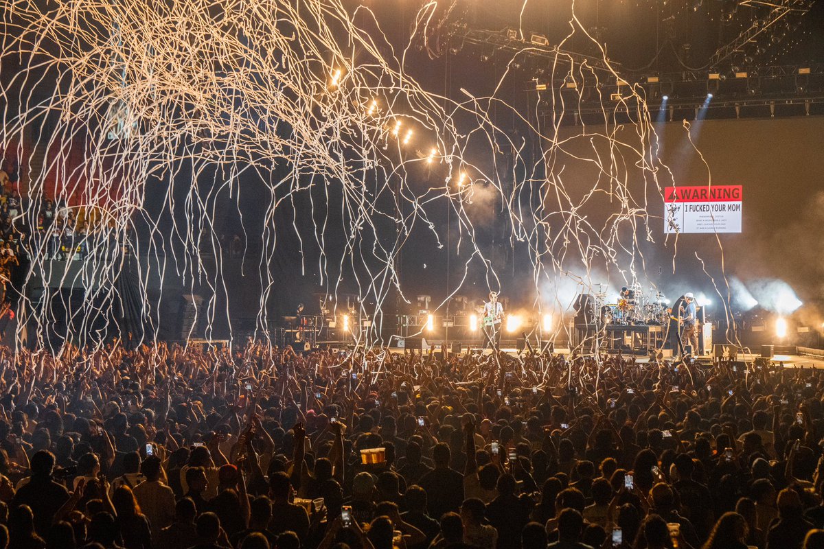 Primera fecha de blink 182 en cdmx 📸🌟