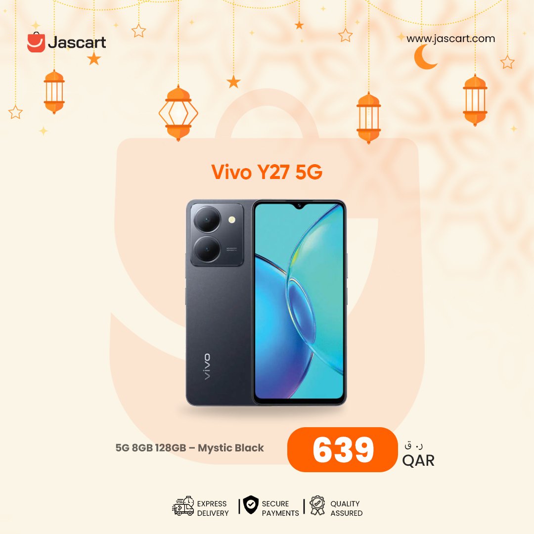 Level up your everyday with the Vivo Y27 5G!  Supercharge your browsing, streaming, and gaming with blazing-fast 5G and a long-lasting battery.  #VivoY27 #5GForEveryone #AllDayPlay #UpgradeYourLife

[Vivo Y27 5G, 5G Smartphone, Gaming Phone, Long Battery Life]