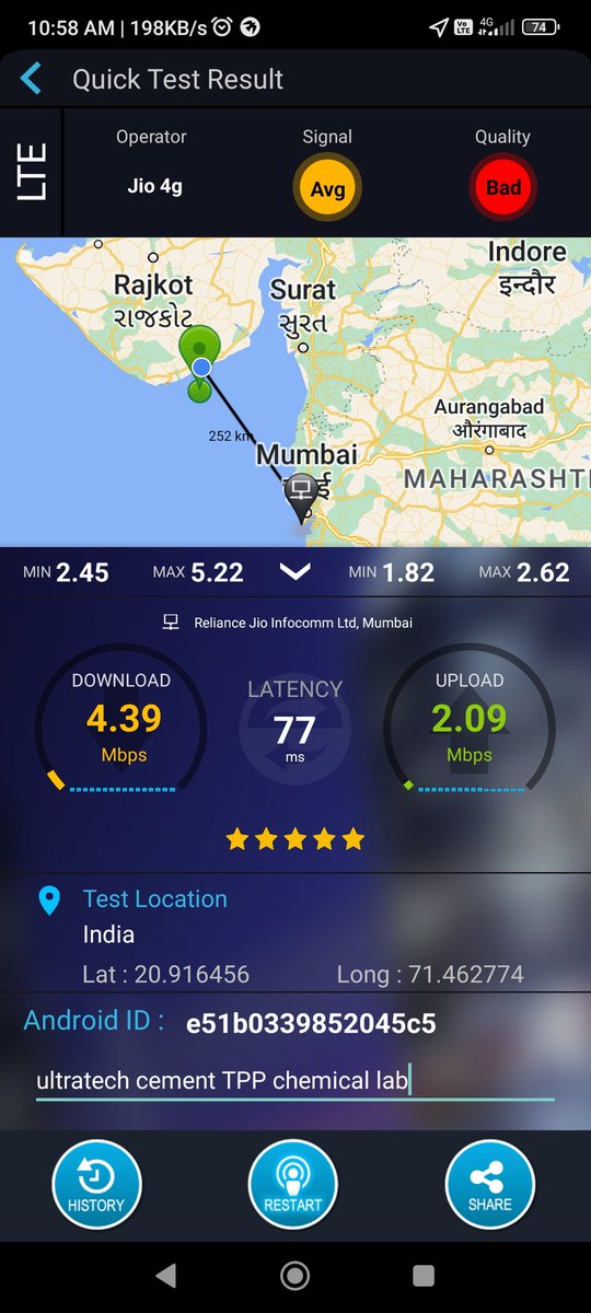 jateenchauhan's tweet image. &quot;Experiencing constant frustration with the poor mobile network in Amreli - Rajula - Kovaya area. Dropped calls, delayed messages - it&apos;s affecting my work! @JioCare, urgent action is needed to boost signal strength! #PoorNetwork @reliancejio @TRAI @DoT_India