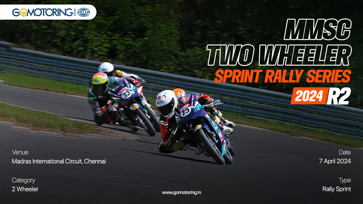 Gear up for more thrilling action at the MMSC Two Wheeler Sprint Rally Series 2024 - R2! Mark your calendars for April 7th as we return to the Madras International Circuit in Chennai for another heart-pounding race day. 🏍️💨 #TwoWheeler #RallySprint #MadrasInternationalCircuit