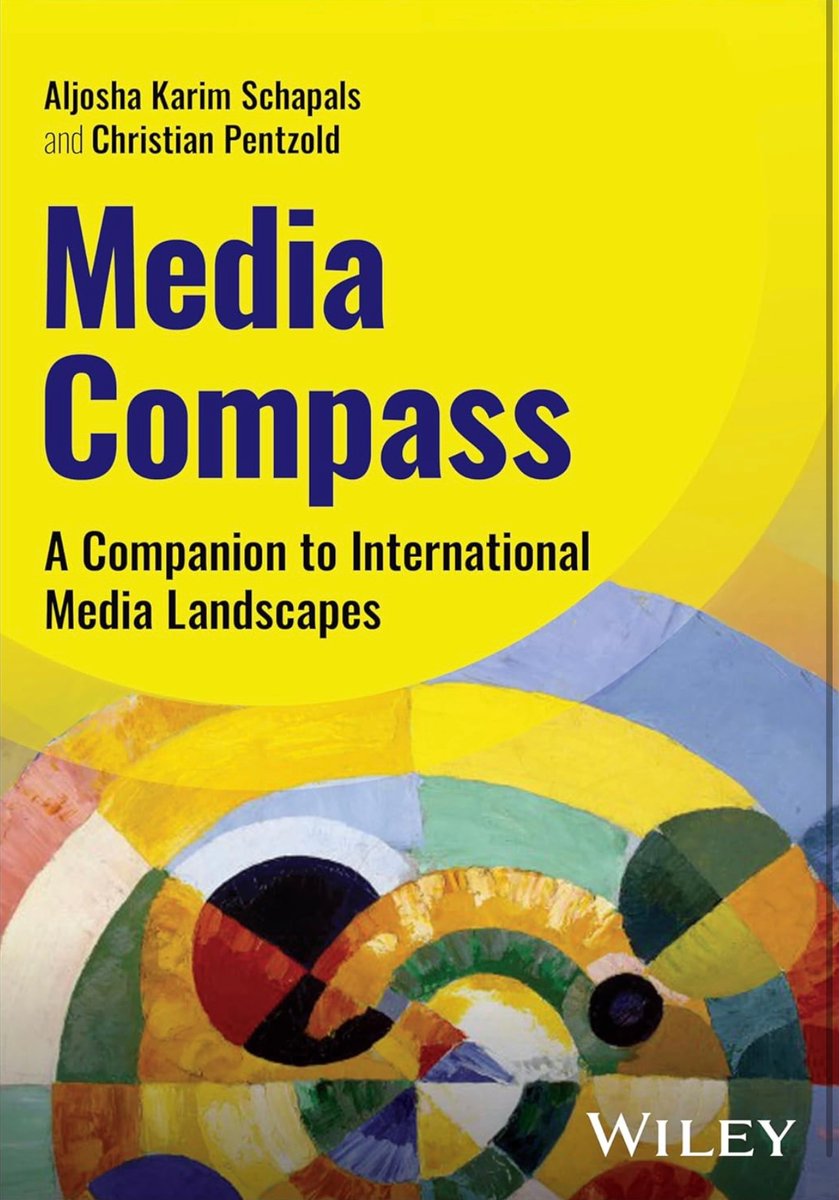 It has a cover and a pre-order link, so I guess that means it’s official! ✅ Excited to share that mine and Christian Pentzold’s new book, “Media Compass: A Companion to International Media Landscapes” will be out in August 📖