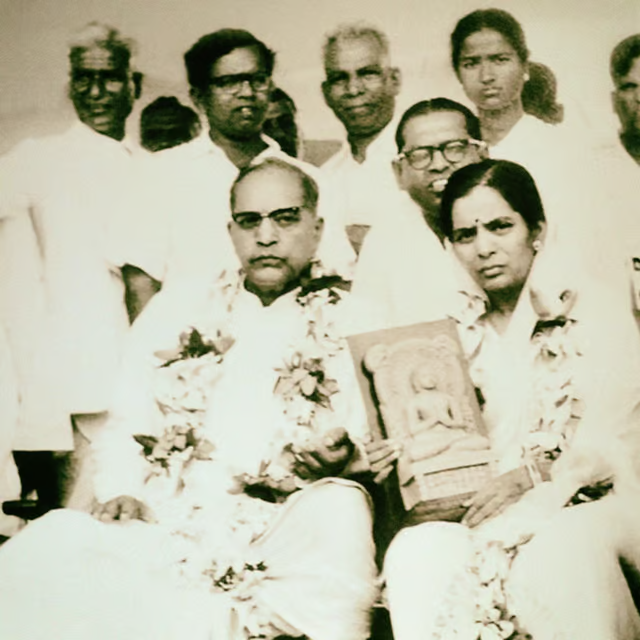 When BR Ambedkar successfully completed his matriculation examination in 1907, he received a copy of  the book 'Bhagwan Gautam Buddhache Charitra' as a gift from the author, Krushnarao Arjun Keluskar. 

This marks a pivotal moment in shaping Ambedkar's thoughts about Buddha.