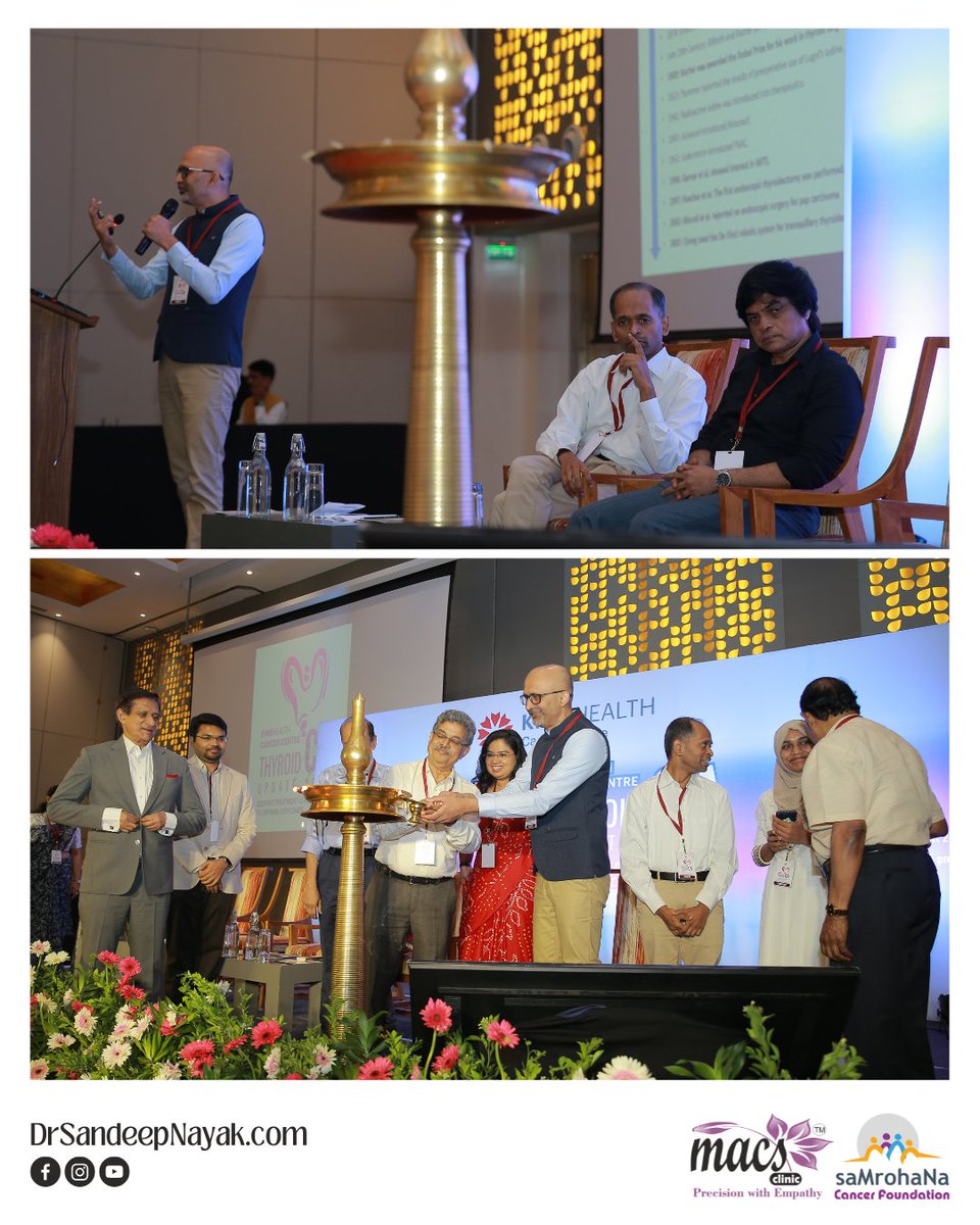 sandeepnayakp's tweet image. "Grateful for the opportunity to speak at the thyroid cancer workshop by KIMS Hospital, Trivandrum. Thanks to the team for organizing such an insightful event. These discussions drive breakthroughs in cancer research. Proud to contribute! #KIMSHospital #DrSandeepNayak"