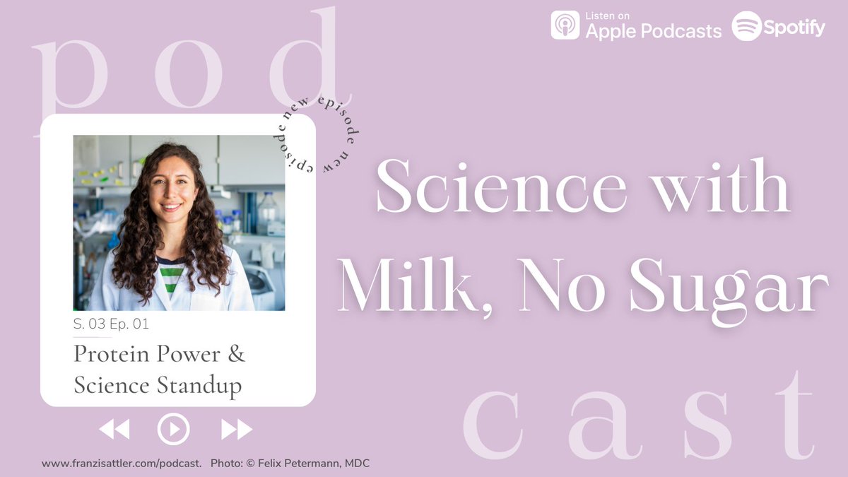 We're back!

In this episode I chat with molecular biologist Anita Waltho, who brings a refreshing twist to #scicomm through a blend of stand-up comedy &amp; improv. Get ready for a fun-filled exploration of the intersection between protein science &amp; humor!

franzisattler.com/podcast/