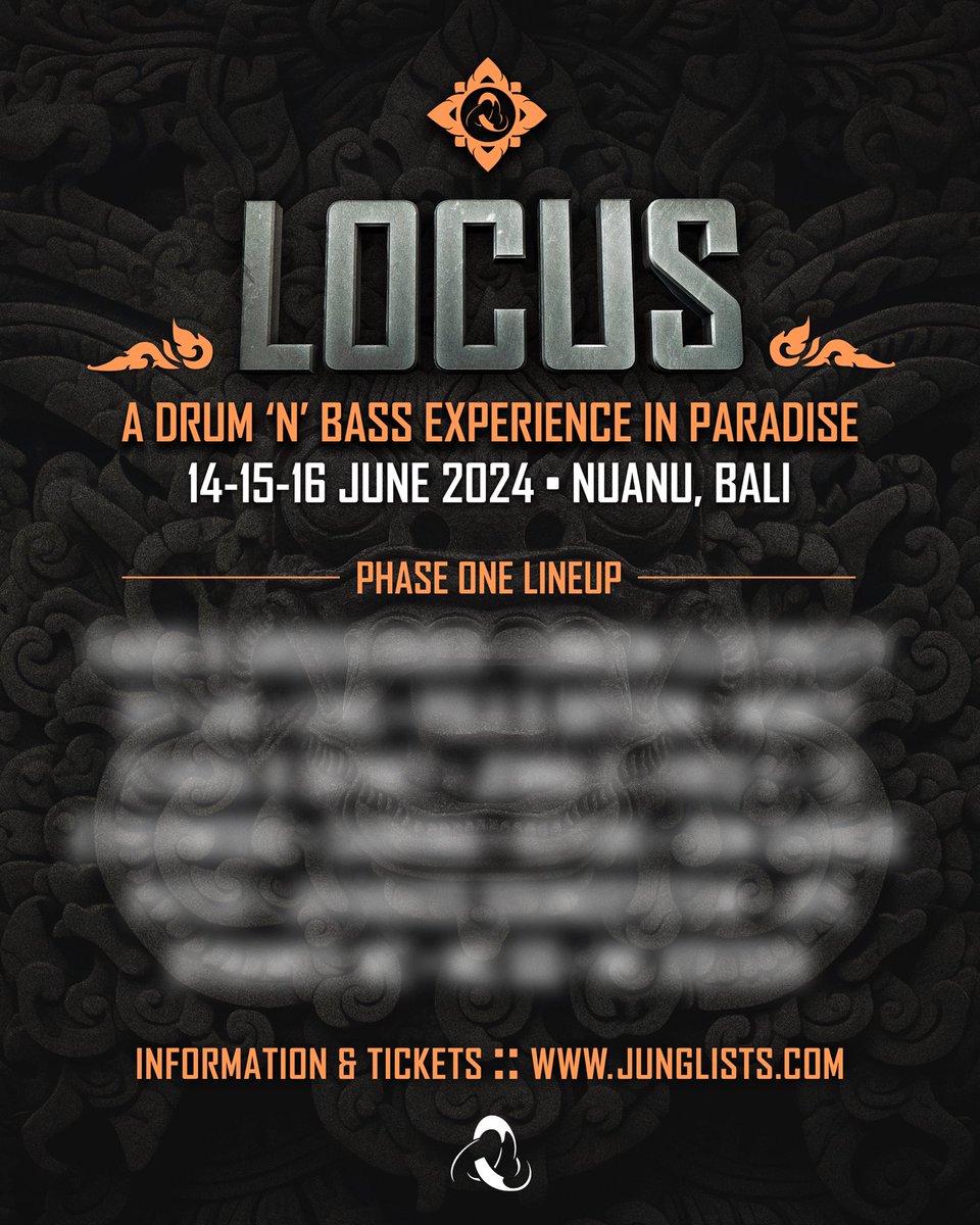 LOCUS's tweet image. We can’t wait to show you our stellar phase one lineup for the inaugural LOCUS Bali! Last chance to register for presale tickets 💃
ticketfairy.com/event/locus-ba…