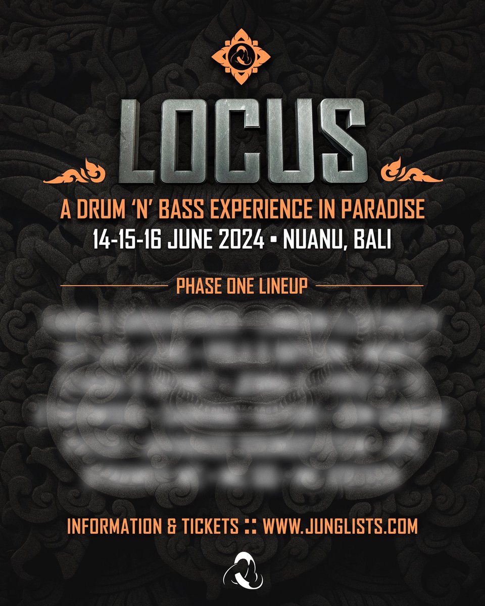 We can’t wait to show you our stellar phase one lineup for the inaugural LOCUS Bali! Last chance to register for presale tickets 💃 ticketfairy.com/event/locus-ba…