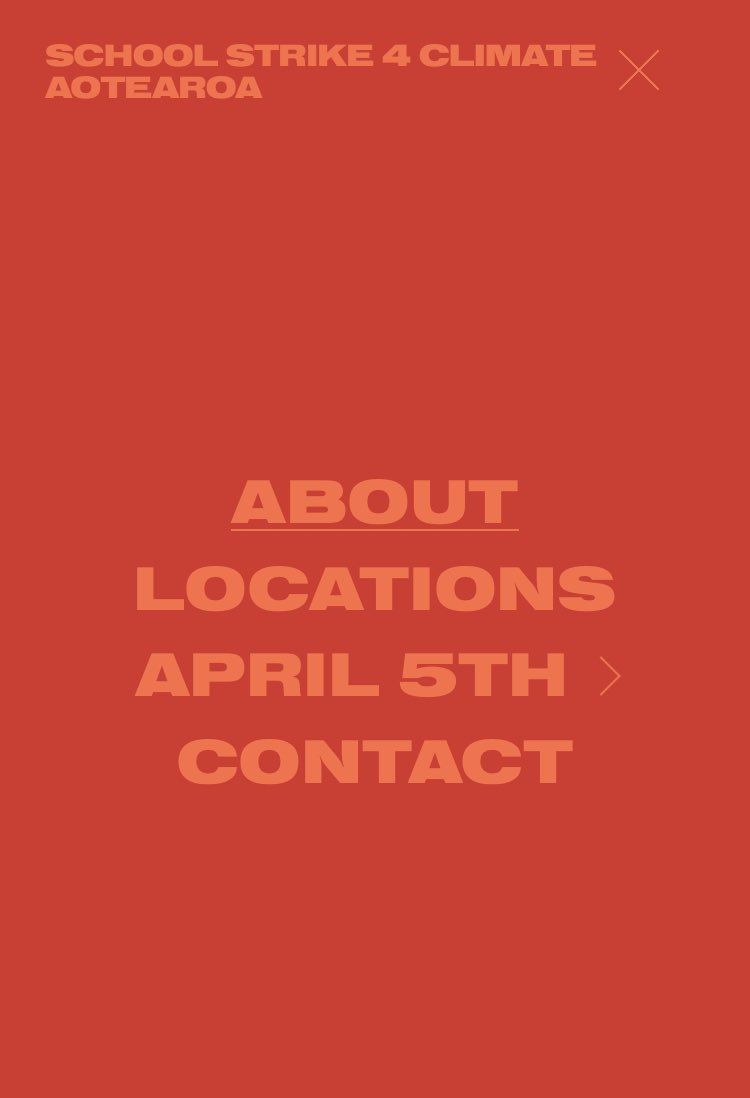 There are over 20 events across Aotearoa. 

#SchoolStrike4ClimateNZ 

ss4cnz.com/locations