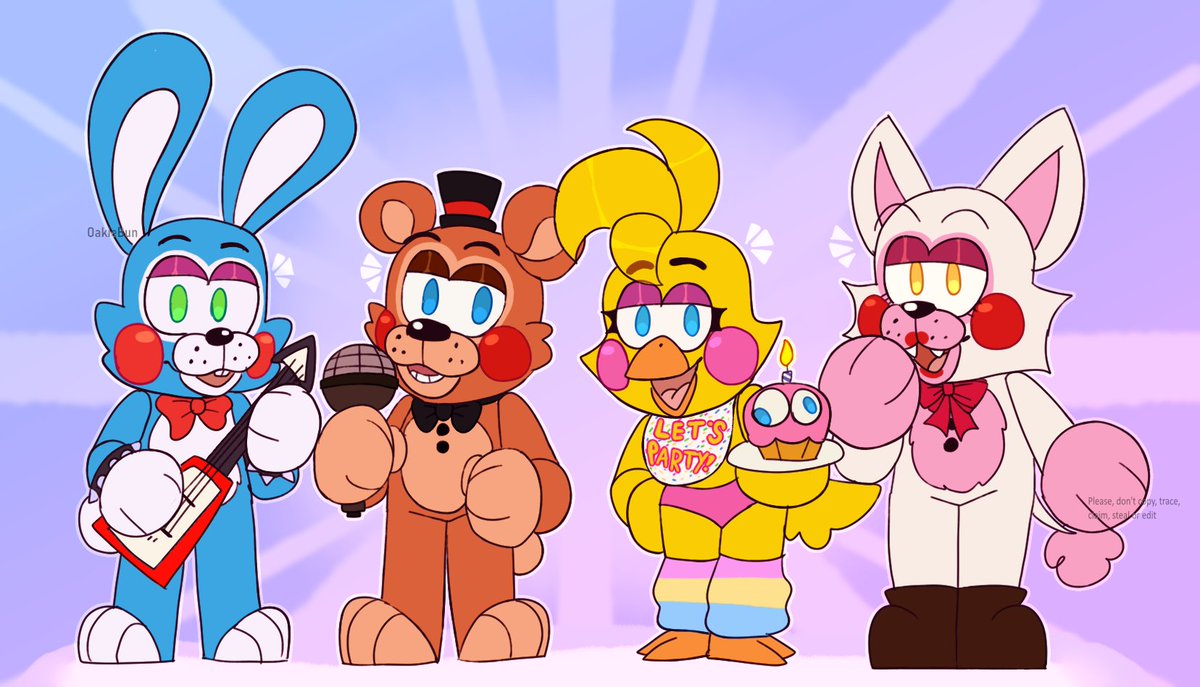 🐻🐰🐔🦊🍕

#FNAF #fnaf #fnaffanart #fnafart #fnaf2 #FiveNightsAtFreeddys2 #FiveNightsAtFreeddys #ToyFreddy #ToyBonnie #ToyChica #Mangle #fanart