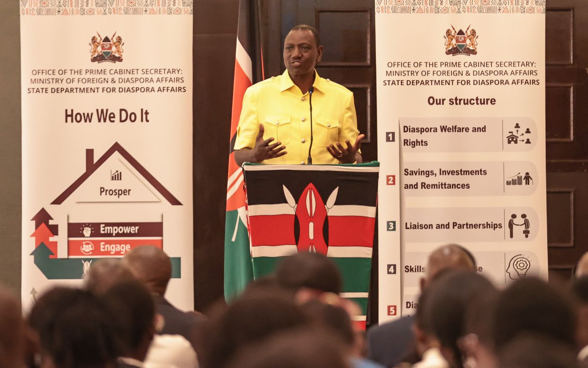 William Samoei Ruto, PhD tweet media