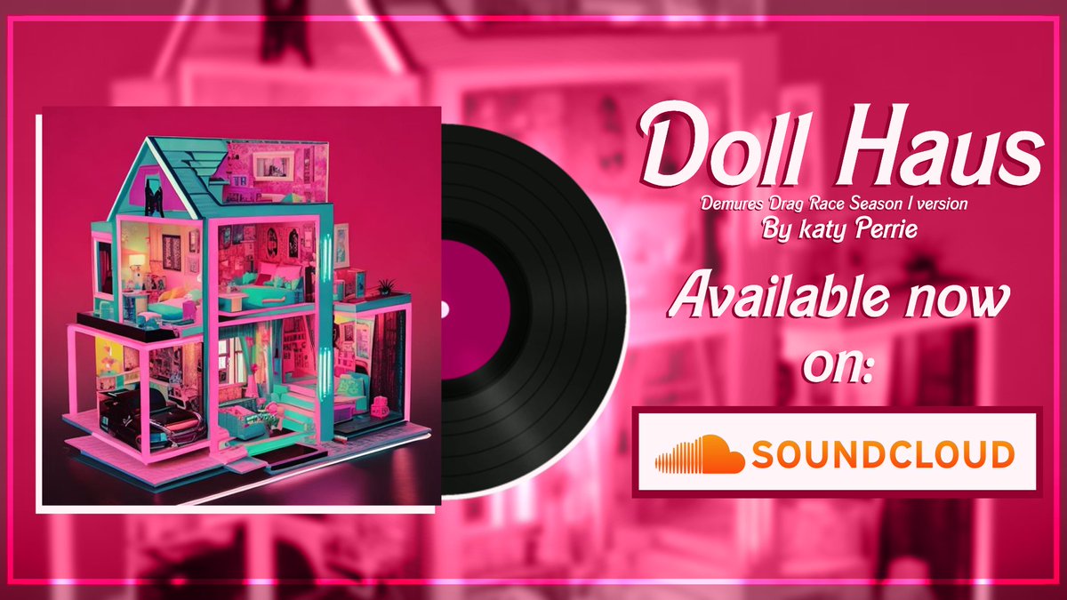 ✨Exciting news! ✨

After what feels like an eternity, I'm thrilled to announce that my single "Doll Haus" from Demures darg race Season 1 is finally dropping on SoundCloud! 

✨Stream today: soundcloud.com/katy-perrie/do…