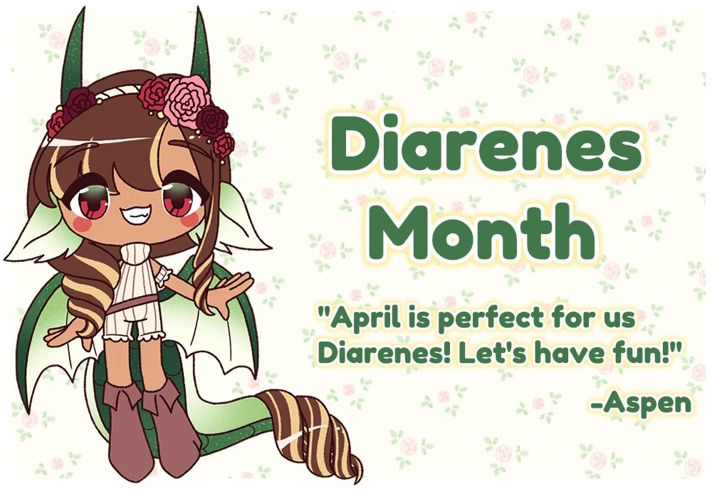 Vrenes_CS's tweet photo. During the month of April, we’re focusing on the Diarenes’ subspecies! We have lots of fun activities in mind for this month to celebrate not just the original subspecies, but spring as well!

To find out more on the events, join our Discord! 🐉

https://t.co/pRxfY5QkZH https://t.co/6zhHFvPEla