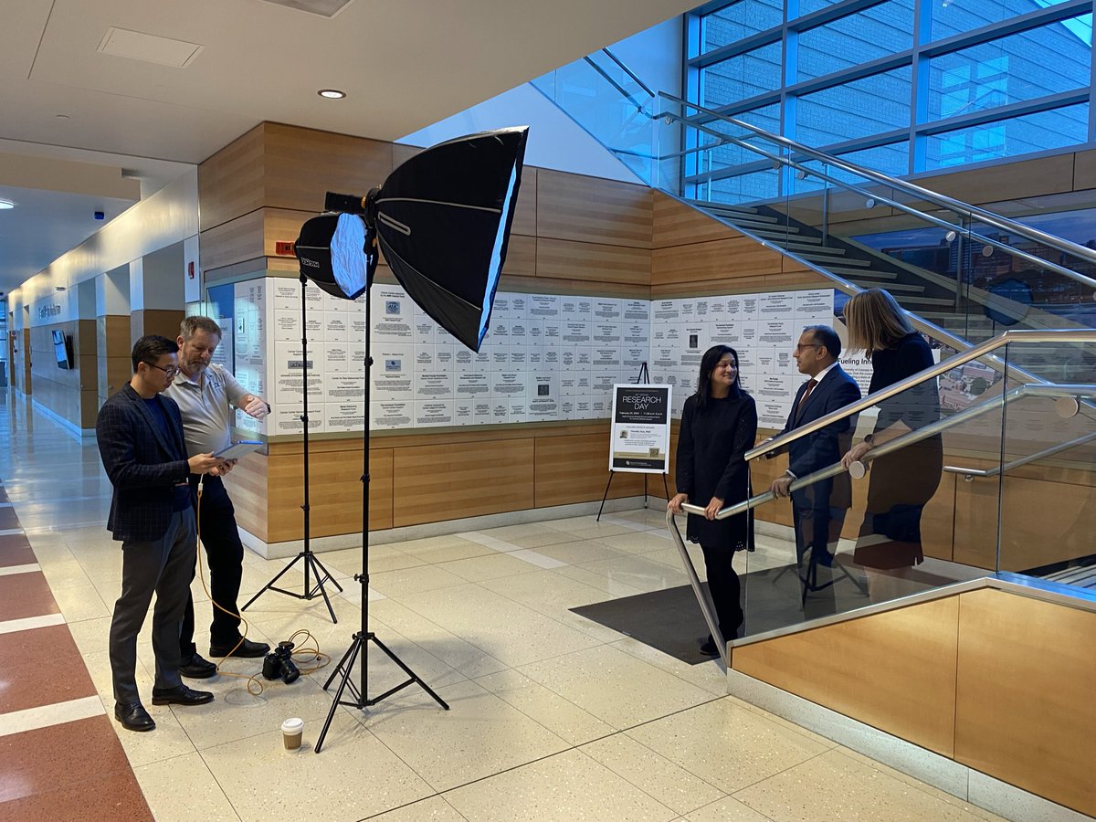 The @CUDeptMedicine’s masterminds of mentoring, led by @vineet_chopra, MD, pose for a photo for my story for @CUMedicalSchool. Coming Wednesday 4/3! #cucityofhealth