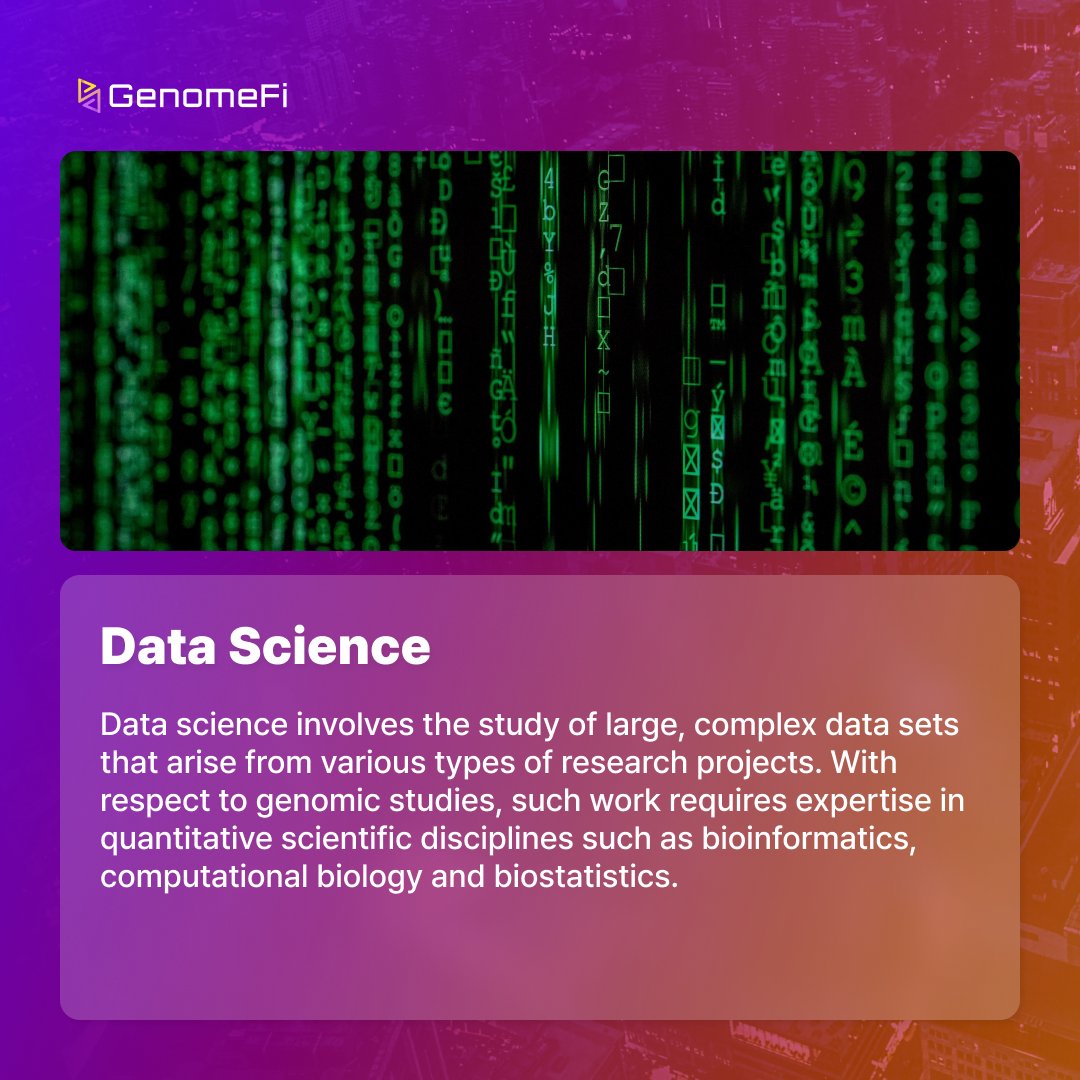Keyword Snapshot  D -  1

Unlocking the Code of Data Science

Explore the fascinating world of genetics with our Keyword Snapshot card. 

#Genome #Blockchain #Polygon #PolygonLabs #Card #DNA #GENO